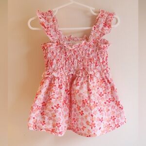 🌸 btween Floral Smocked Dress – Girls Size 5